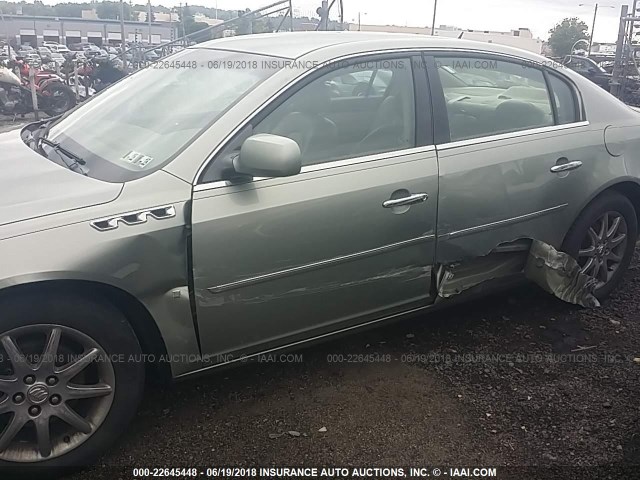 1G4HD57226U243818 - 2006 BUICK LUCERNE CXL GREEN photo 6