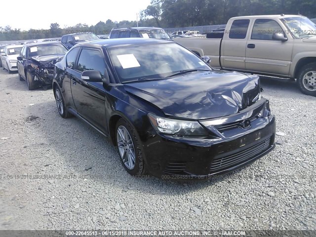 JTKJF5C79B3003529 - 2011 TOYOTA SCION TC 黑色 照片 1