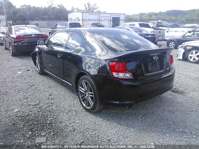 JTKJF5C79B3003529 - 2011 TOYOTA SCION TC 黑色 照片 3