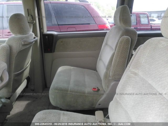 2HKRL1850YH561317 - 2000 HONDA ODYSSEY LX BROWN photo 8