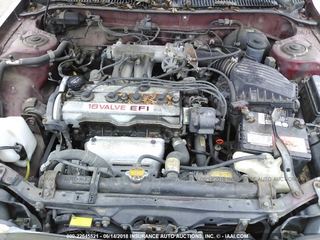 2T1AE94AXNC151535 - 1992 TOYOTA COROLLA DLX RED photo 10