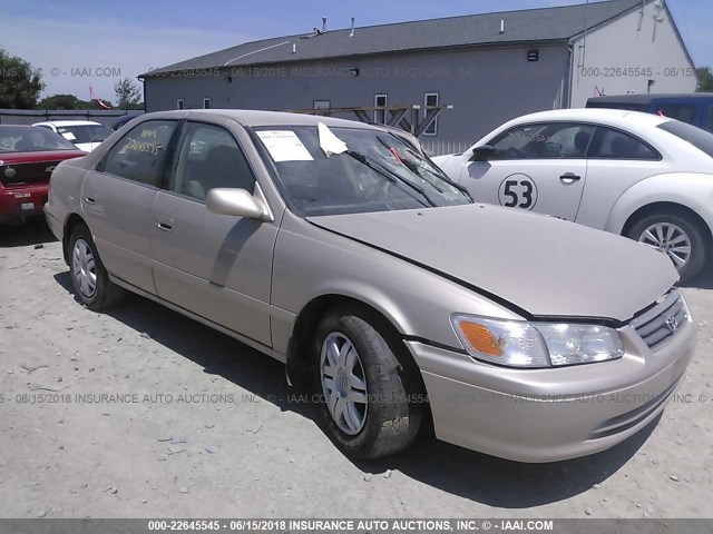 4T1BG22K61U843785 - 2001 TOYOTA CAMRY CE/LE/XLE TAN photo 1