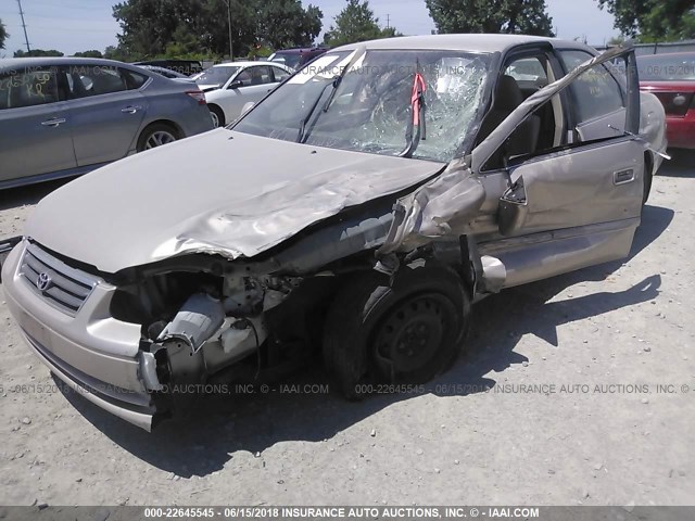 4T1BG22K61U843785 - 2001 TOYOTA CAMRY CE/LE/XLE TAN photo 6