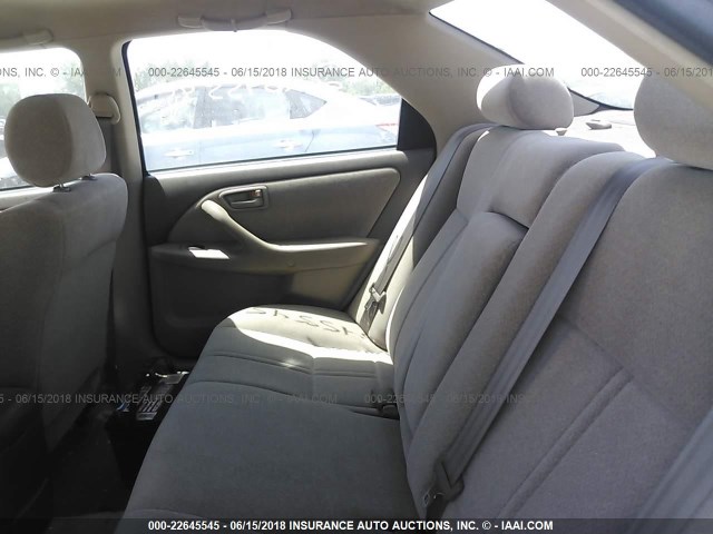 4T1BG22K61U843785 - 2001 TOYOTA CAMRY CE/LE/XLE TAN photo 8