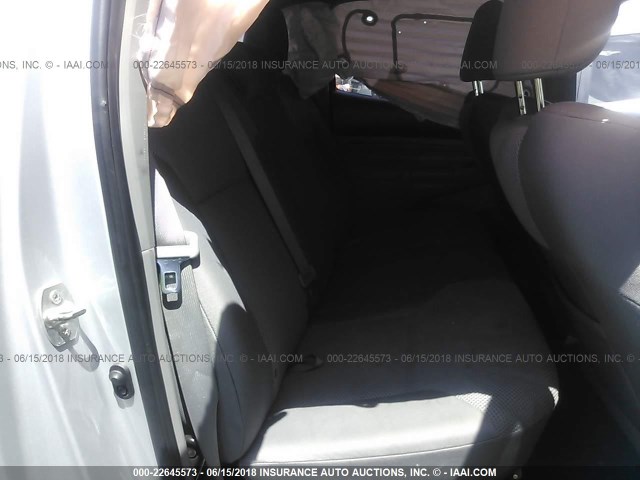 3TMLU4EN7CM087734 - 2012 TOYOTA TACOMA DOUBLE CAB ვერცხლისფერი ფოტო 8