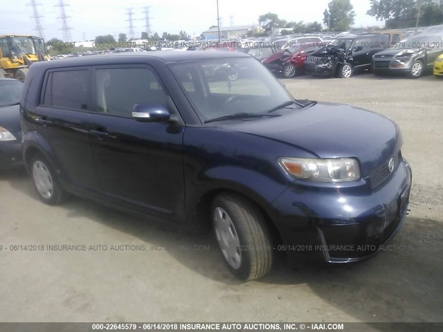 JTLKE50E181052153 - 2008 TOYOTA SCION XB Mavi foto 1