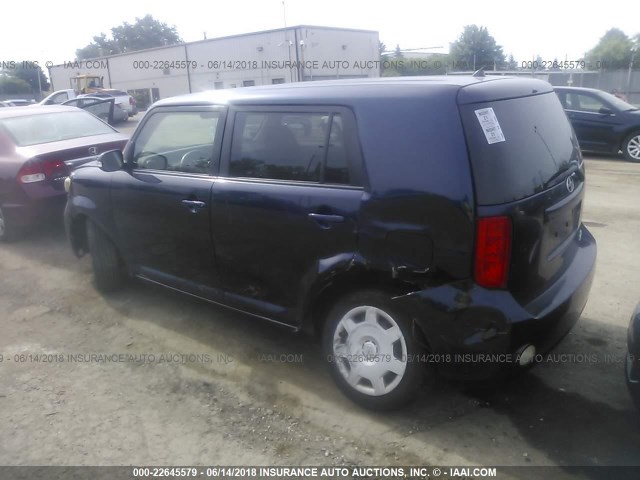 JTLKE50E181052153 - 2008 TOYOTA SCION XB Mavi foto 3