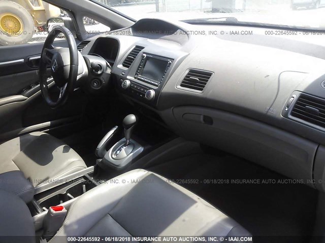 1HGFA16918L047715 - 2008 HONDA CIVIC EXL Pewter photo 5