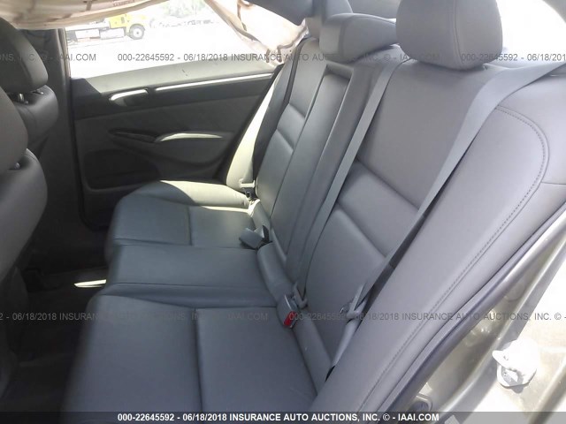 1HGFA16918L047715 - 2008 HONDA CIVIC EXL Pewter photo 8