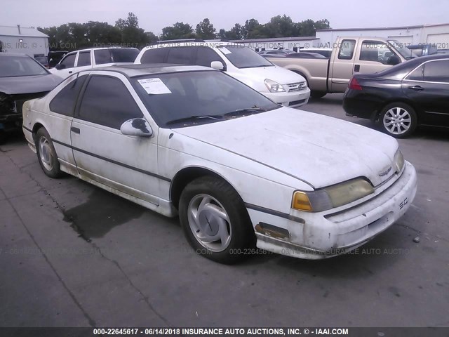 1FAPP64R6LH140510 - 1990 FORD THUNDERBIRD SUPER COUPE WHITE photo 1
