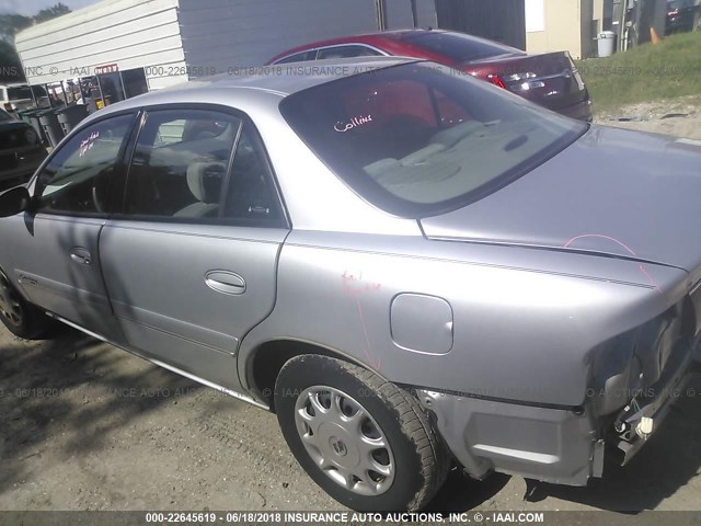 2G4WS52JX21269696 - 2002 BUICK CENTURY CUSTOM GRAY photo 3