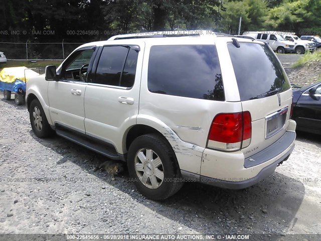 5LMEU88H15ZJ22011 - 2005 LINCOLN AVIATOR 白色 照片 3