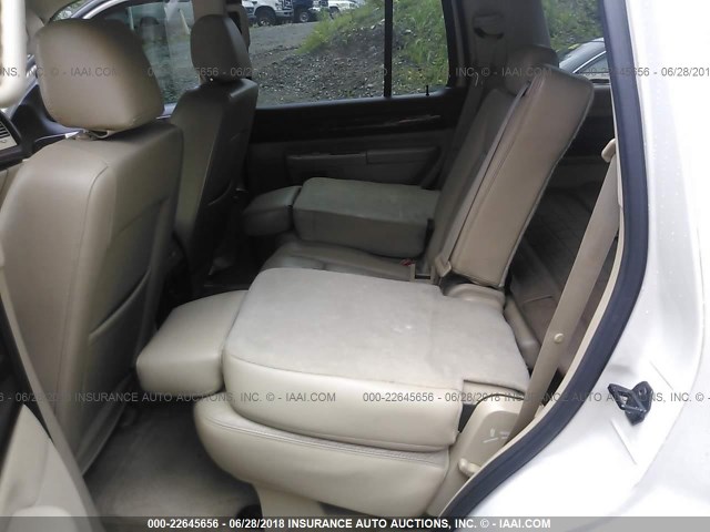 5LMEU88H15ZJ22011 - 2005 LINCOLN AVIATOR 白色 照片 8