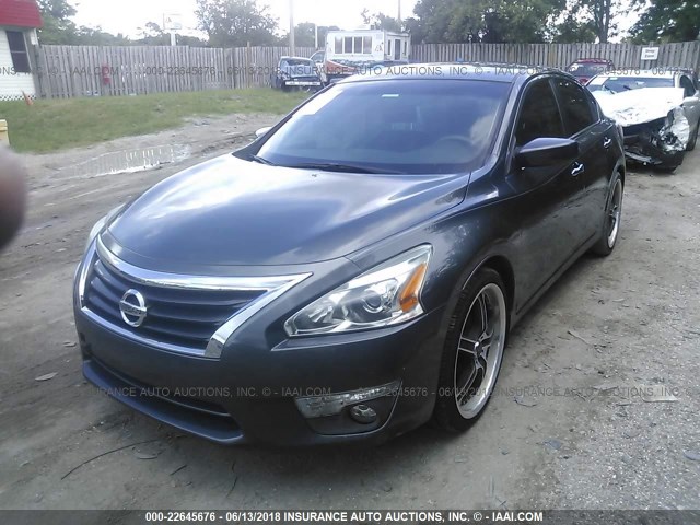1N4AL3AP3DC153510 - 2013 NISSAN ALTIMA 2.5/S/SV/SL GRAY photo 2