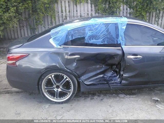 1N4AL3AP3DC153510 - 2013 NISSAN ALTIMA 2.5/S/SV/SL GRAY photo 6