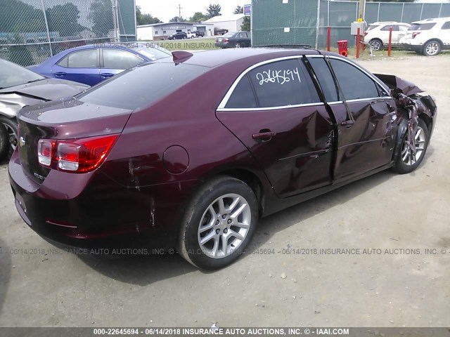 1G11C5SL9FF350032 - 2015 CHEVROLET MALIBU 1LT 红色 照片 4