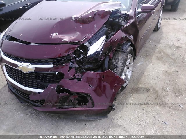 1G11C5SL9FF350032 - 2015 CHEVROLET MALIBU 1LT 红色 照片 6