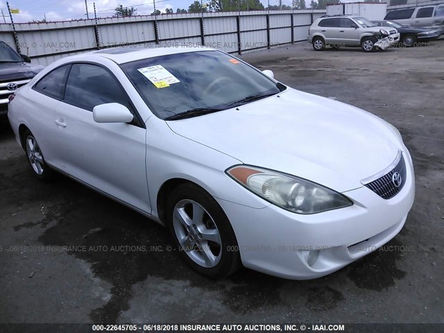 4T1CA30P24U009916 - 2004 TOYOTA CAMRY SOLARA SE/SLE თეთრი ფოტო 1