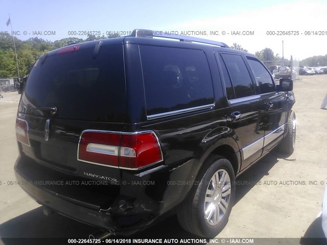 5LMFU28537LJ00217 - 2007 LINCOLN NAVIGATOR Siyah fotoğraf 4