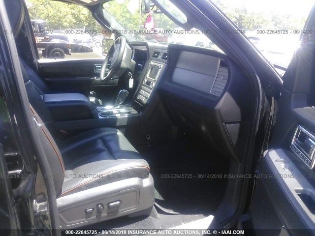 5LMFU28537LJ00217 - 2007 LINCOLN NAVIGATOR Siyah fotoğraf 5