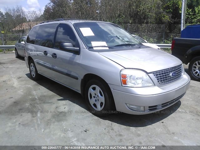 2FMZA51694BA88521 - 2004 FORD FREESTAR SE SILVER photo 1