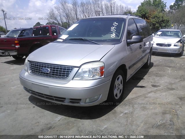 2FMZA51694BA88521 - 2004 FORD FREESTAR SE SILVER photo 2