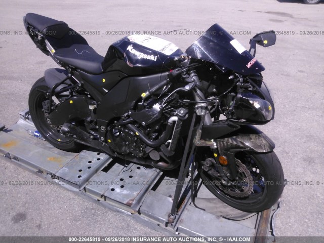 JKAZXCE189A021928 - 2009 KAWASAKI ZX1000 E BLACK photo 1