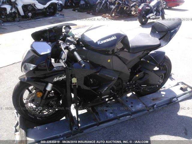 JKAZXCE189A021928 - 2009 KAWASAKI ZX1000 E BLACK photo 2