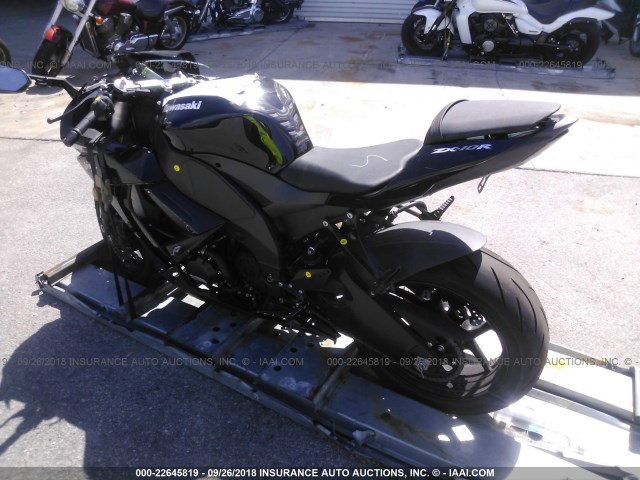 JKAZXCE189A021928 - 2009 KAWASAKI ZX1000 E BLACK photo 3