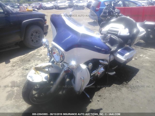 1HD1FC4147Y628791 - 2007 HARLEY-DAVIDSON FLHTCUI BLUE photo 2