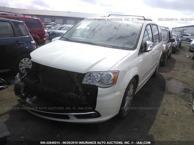 2A4RR8DG5BR799442 - 2011 CHRYSLER TOWN & COUNTRY TOURING L WHITE photo 2