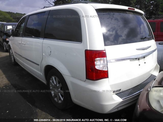 2A4RR8DG5BR799442 - 2011 CHRYSLER TOWN & COUNTRY TOURING L WHITE photo 3