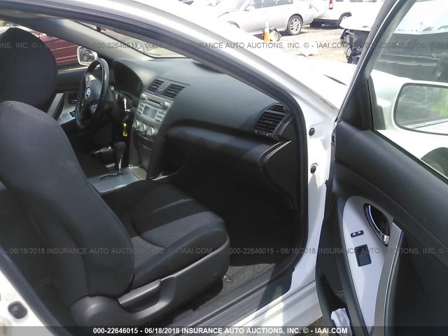 4T1BE46K87U671070 - 2007 TOYOTA CAMRY NEW GENERAT CE/LE/XLE/SE WHITE photo 5