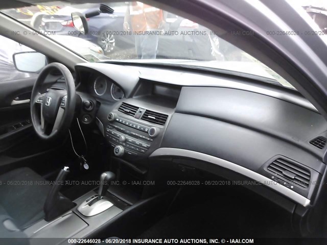 1HGCP2F31CA149247 - 2012 HONDA ACCORD LX SILVER photo 5