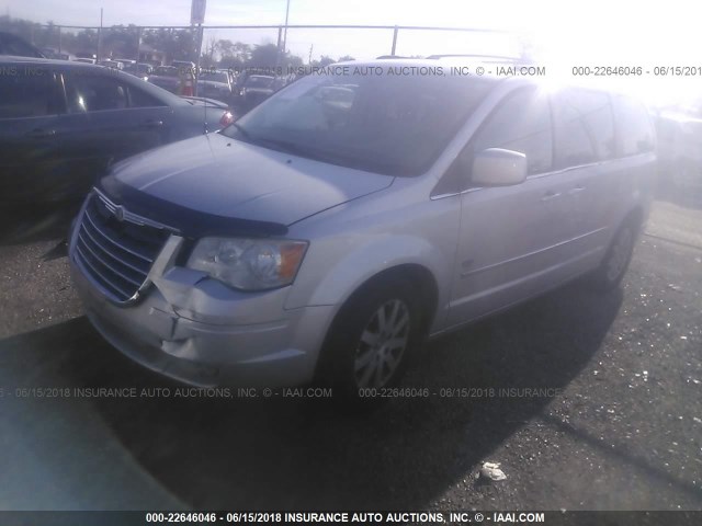 2A8HR54189R639943 - 2009 CHRYSLER TOWN & COUNTRY TOURING SILVER photo 2