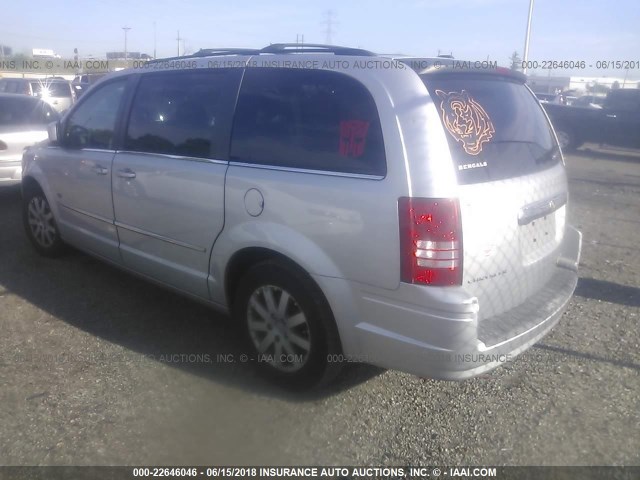 2A8HR54189R639943 - 2009 CHRYSLER TOWN & COUNTRY TOURING SILVER photo 3
