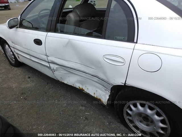 1G4CW52K6W4656336 - 1998 BUICK PARK AVENUE  WHITE photo 6