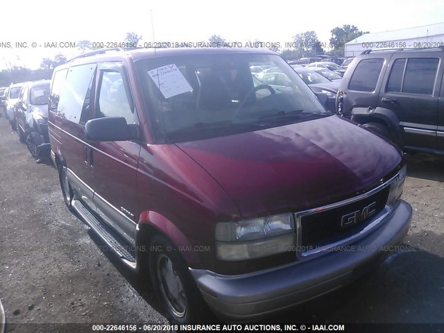 1GKDM19X42B509287 - 2002 GMC SAFARI XT RED photo 1