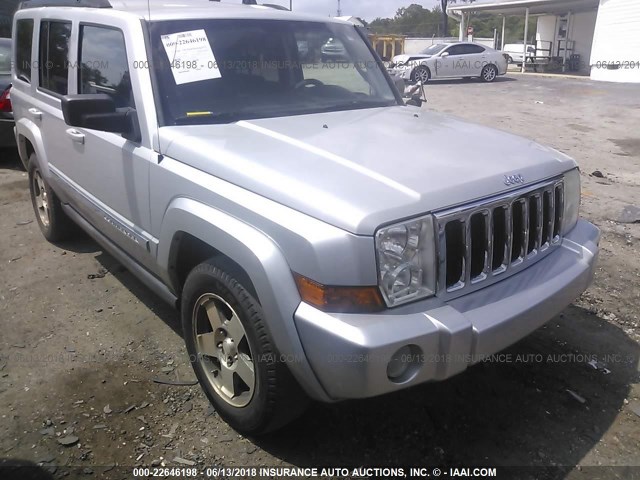 1J4RH4GK0AC162929 - 2010 JEEP COMMANDER SPORT ვერცხლისფერი ფოტო 1