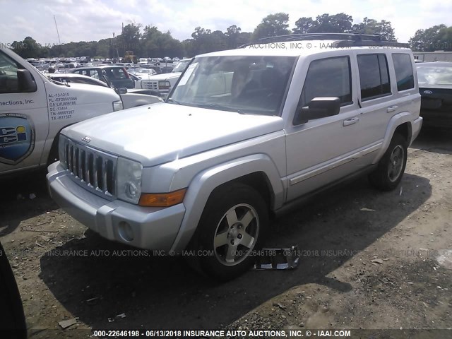 1J4RH4GK0AC162929 - 2010 JEEP COMMANDER SPORT ვერცხლისფერი ფოტო 2