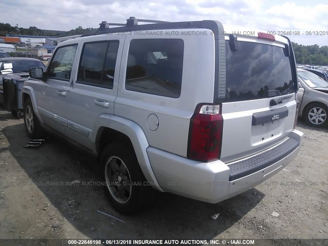 1J4RH4GK0AC162929 - 2010 JEEP COMMANDER SPORT ვერცხლისფერი ფოტო 3