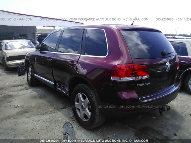 WVGZG77L26D036460 - 2006 VOLKSWAGEN TOUAREG 3.2 RED photo 3