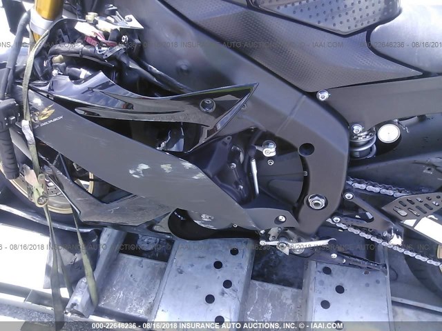 JYARJ16E09A018384 - 2009 YAMAHA YZFR6 BLACK photo 9