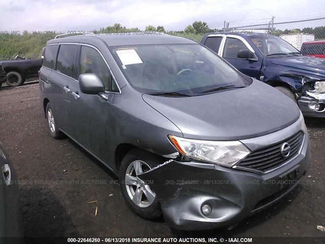 JN8AE2KP9H9165097 - 2017 NISSAN QUEST S/SV/SL/PLATINUM GRAY photo 1