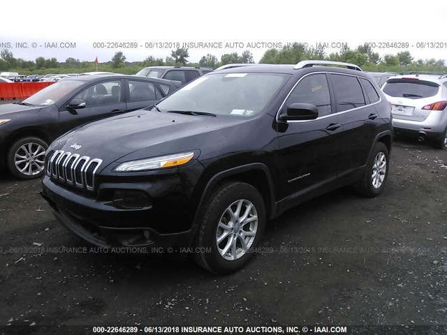 1C4PJMCB5JD564138 - 2018 JEEP CHEROKEE LATITUDE Siyah fotoğraf 2