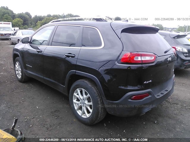 1C4PJMCB5JD564138 - 2018 JEEP CHEROKEE LATITUDE Siyah fotoğraf 3