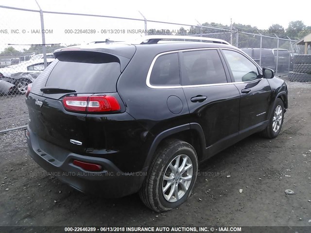 1C4PJMCB5JD564138 - 2018 JEEP CHEROKEE LATITUDE Siyah fotoğraf 4
