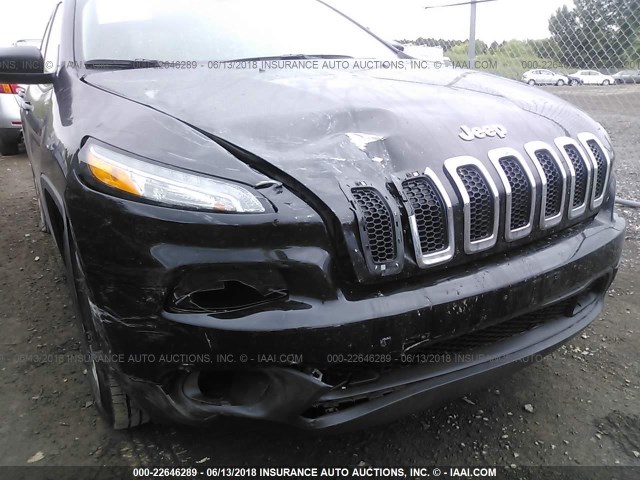 1C4PJMCB5JD564138 - 2018 JEEP CHEROKEE LATITUDE Siyah fotoğraf 6
