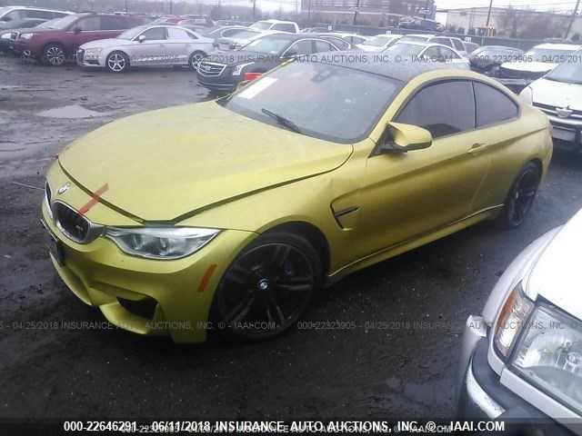 WBS3R9C50FK332086 - 2015 BMW M4 Unknown photo 2