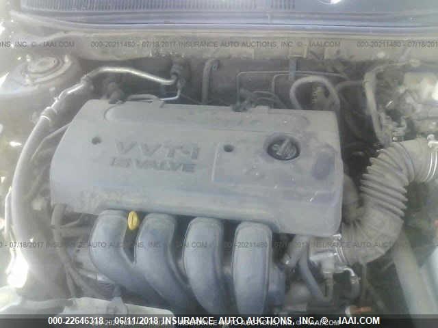 2T1KR32E17C660900 - 2007 TOYOTA COROLLA MATRIX XR Unknown photo 10